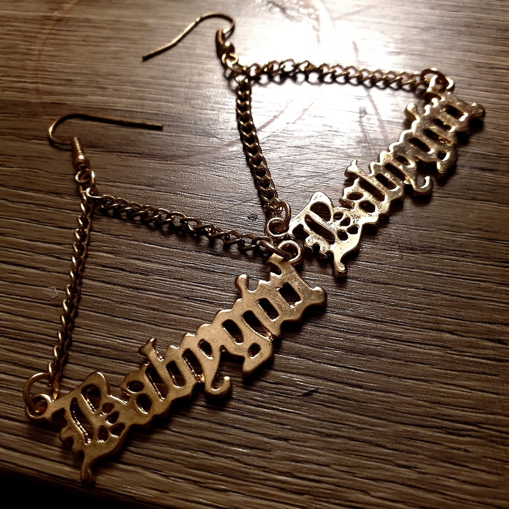 Babygirl earrings